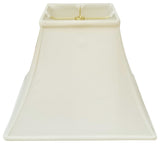 Royal Designs Square Bell Basic Lamp Shade, Eggshell, 10x10x9