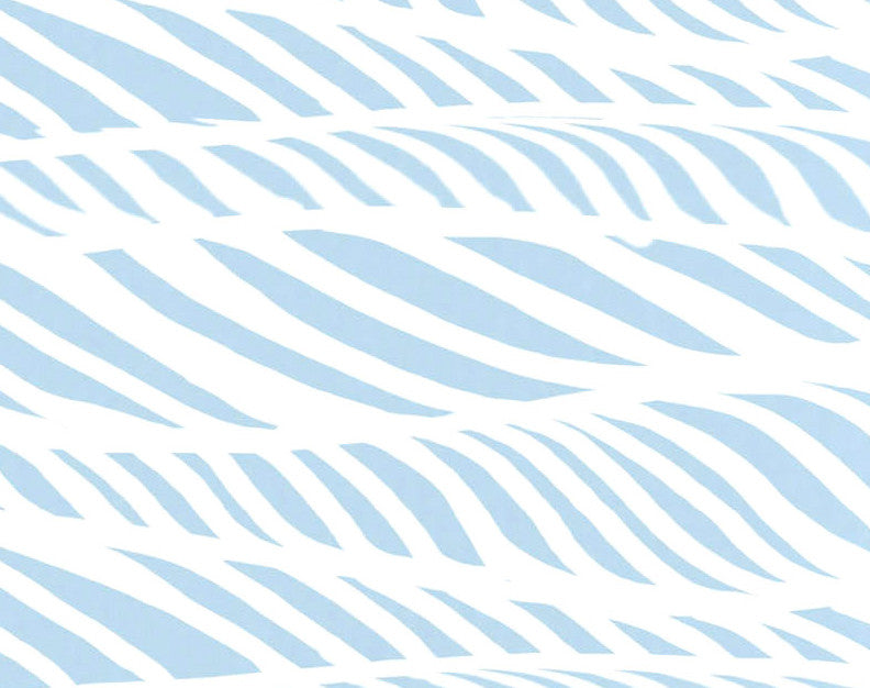 Rolling Waves, Geometric Print Kitchen Towel, Light Blue