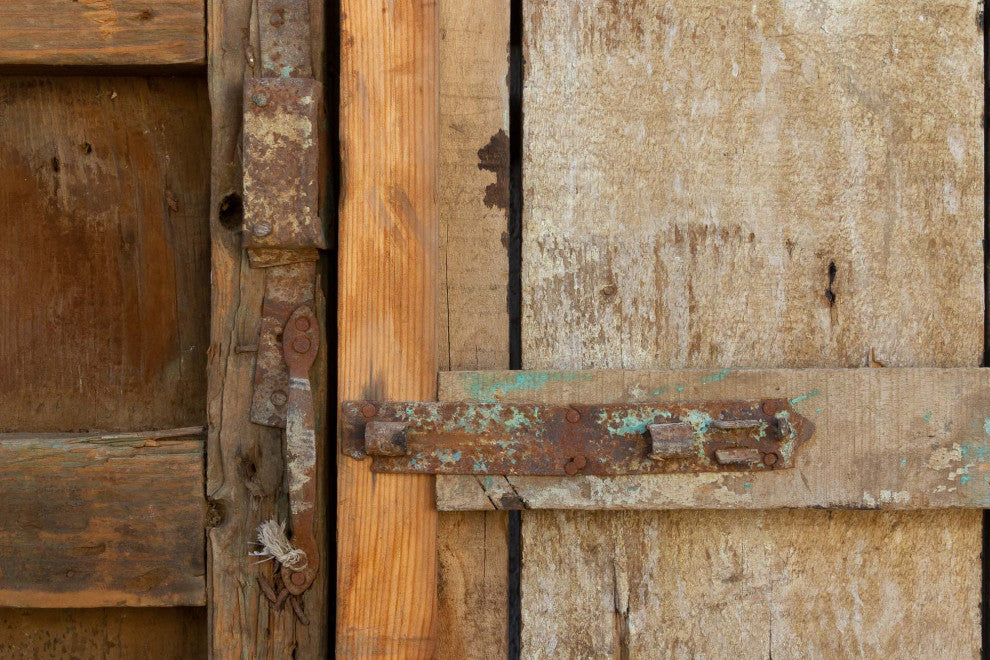 Great 19th Century Carved Moroccan Door