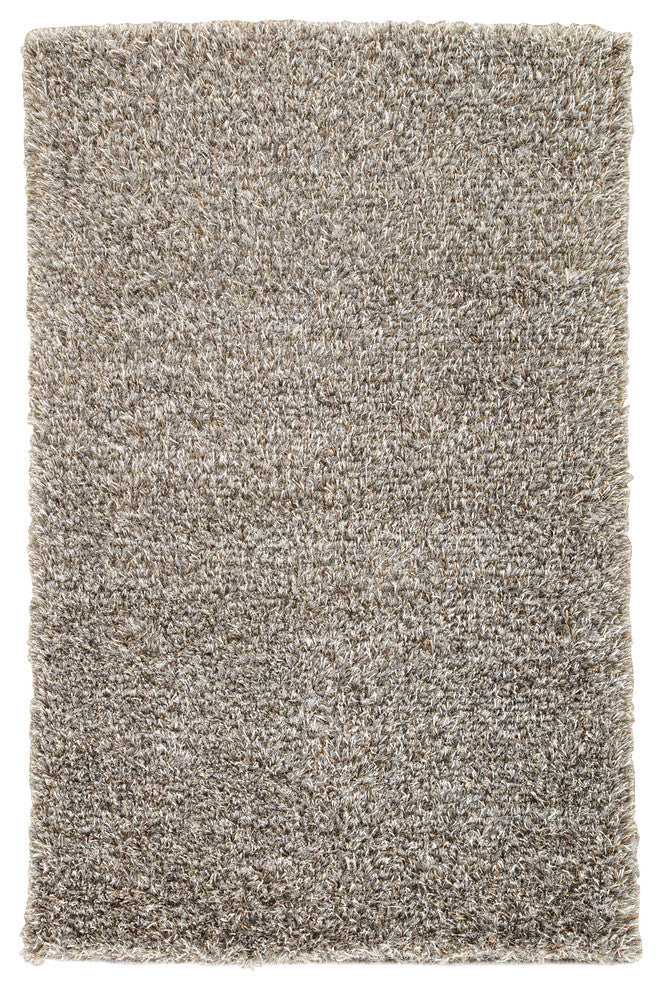 Jaipur Living Nadia Solid Silver/Tan Area Rug, 5'x8'