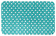 Teal Triangle Pattern 24x17 Bath Mat
