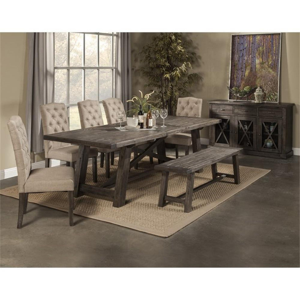 Newberry Bench, Salvaged Grey