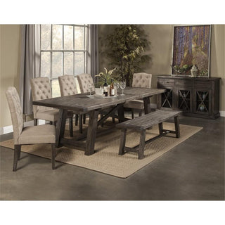 Newberry Bench, Salvaged Grey