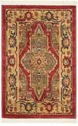 Unique Loom Red Arsaces Sahand 2' 2 x 3' 0 Area Rug