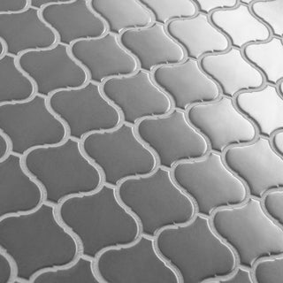 Metro Lantern Matte Dark Grey Porcelain Floor and Wall Tile