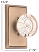 Quaker Privacy set 2-3/8"