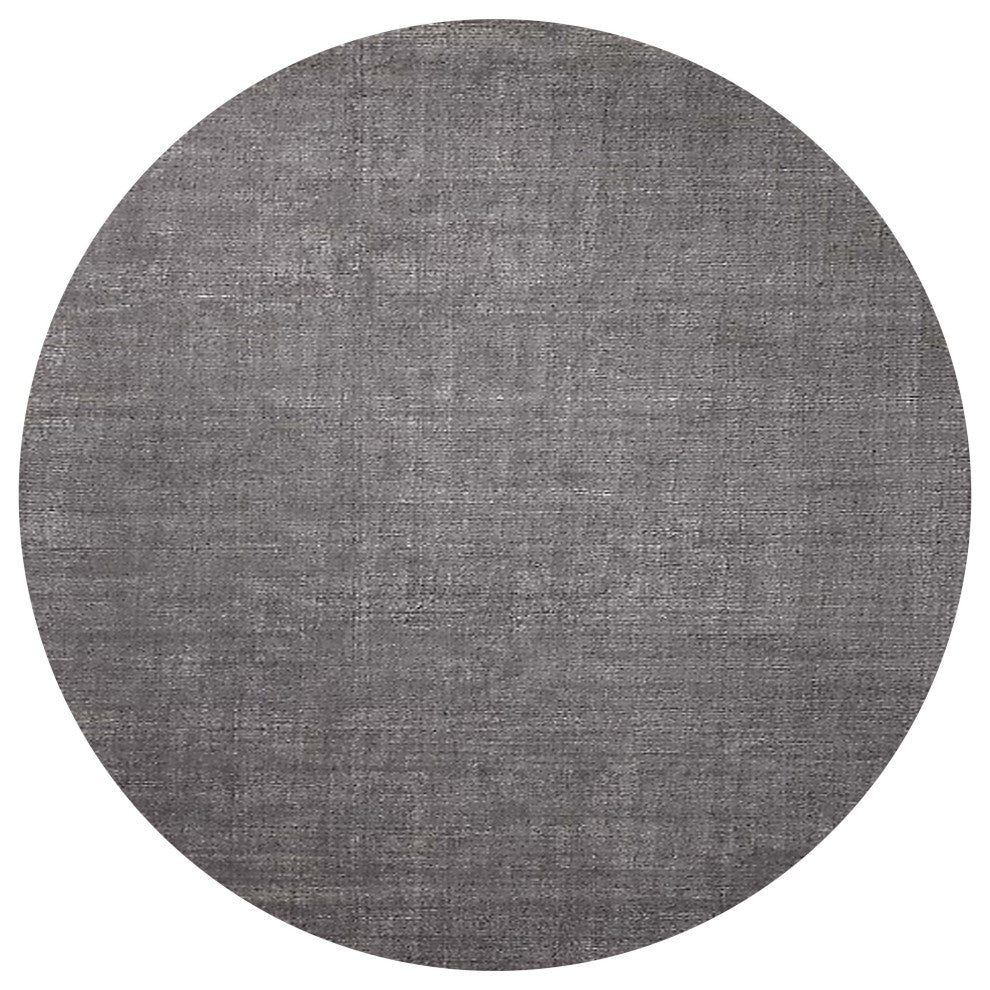 Ahgly Company Indoor Round Mid-Century Modern Area Rugs, 4' Round