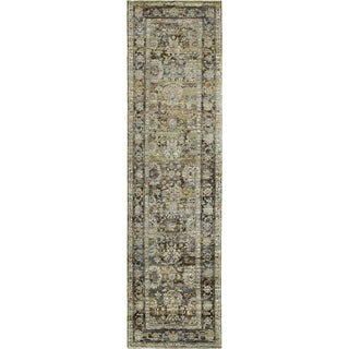 Oriental Weavers Sphinx Andorra 7125C Rug, Green/Brown 7'10"x7'10"