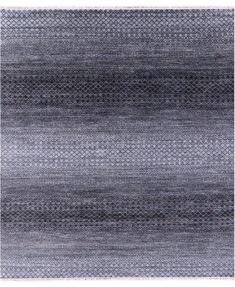 8' 2" X 10' 0" Savannah Grass Handmade Wool Rug - Q13414