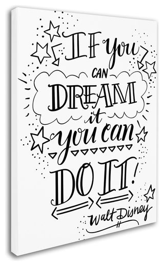 Elizabeth Caldwell 'Dream It Do It' Canvas Art, 24x32
