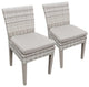 2 Fairmont Armless Dining Chairs
