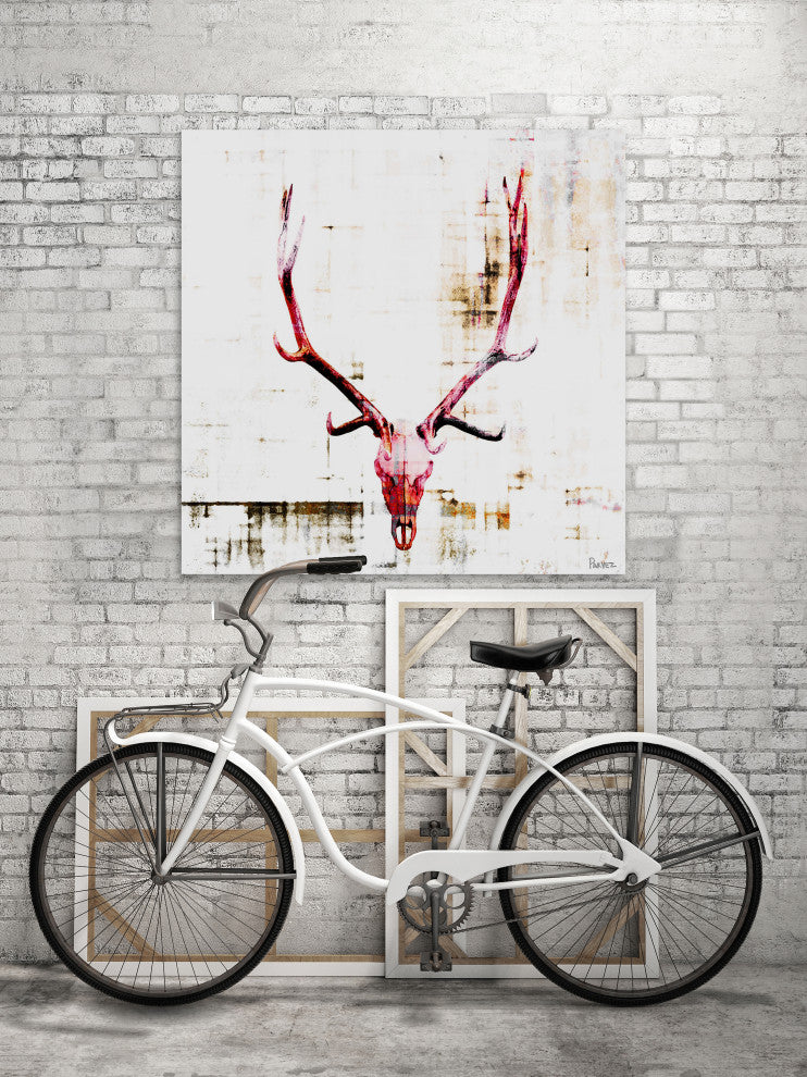 "Hot Temper" Fine Art Canvas Print, 18"x18"