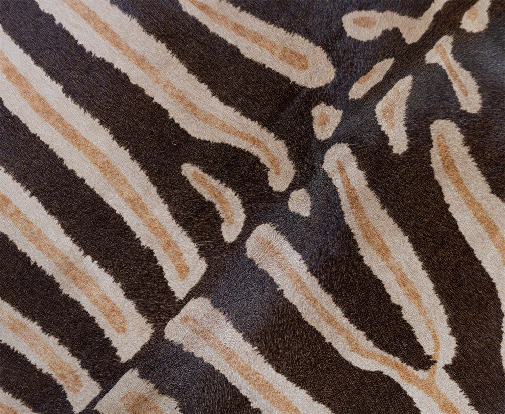 Zebra Animal Print, Cowhide Rug