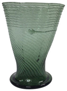 Gothic Angular Optic-blown Cup with Spider
