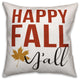 Happy Fall Y'all 18x18 Spun Poly Pillow