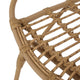 Barrister Outdoor Wicker 3-Piece Chat Set, Light Brown