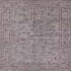 Ahgly Company Indoor Square Mid-Century Modern Area Rugs, 3' Square