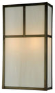 10W Hyde Park T Mission Wall Sconce