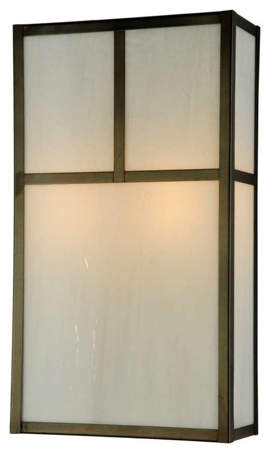 10W Hyde Park T Mission Wall Sconce