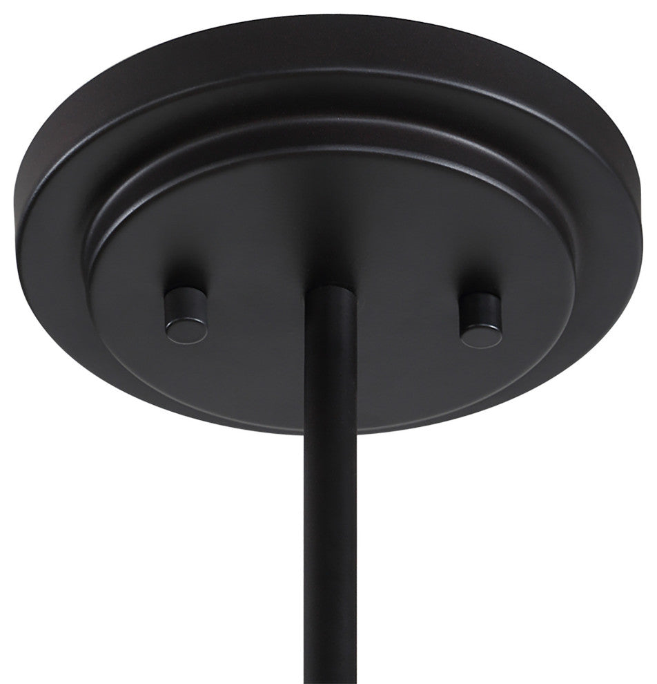 Uttermost 21393 Faiyam 8 Light 37"W Ring Chandelier - Multi-Colored