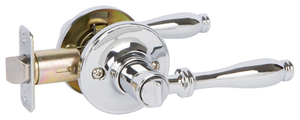 Callan Silona Privacy Lever Set, Polished Chrome