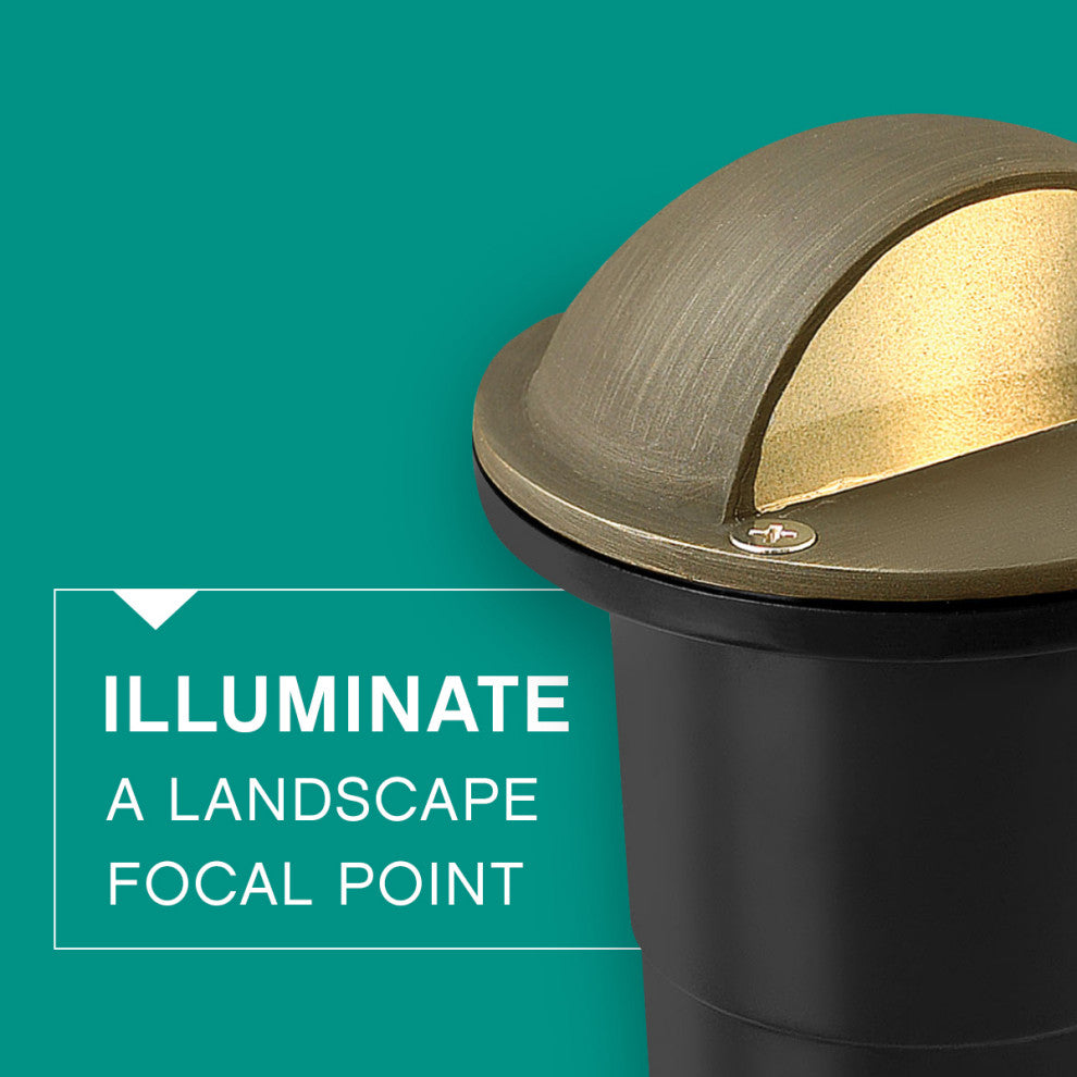 Hinkley Hardy Island Accent 1 Light Matte Bronze Well Light, 16707MZ