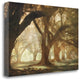 "Oak Alley Morning Light" By William Guion, Giclee Print on Gallery Wrap Canvas