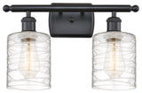 Innovations 516-2W-BK-G1113-LED 2-Light Bath Vanity Light, Matte Black