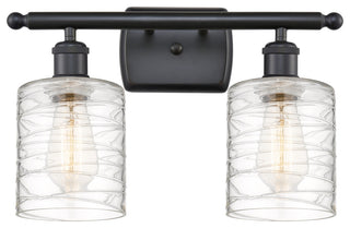 Innovations 516-2W-BK-G1113-LED 2-Light Bath Vanity Light, Matte Black