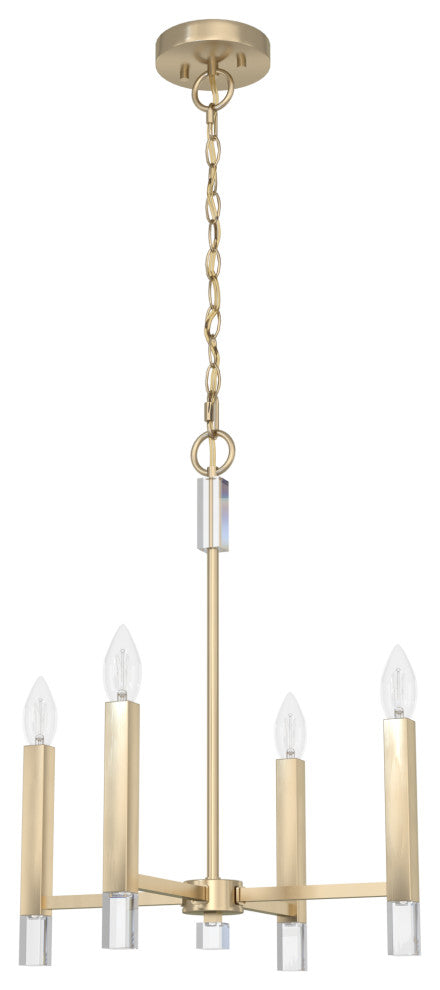 Hunter Sunjai Alturas Gold 4 Light Pendant Ceiling Light
