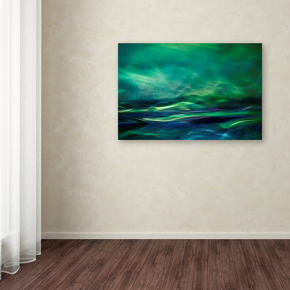 Willy Marthinussen 'Northern Lights' Canvas Art, 19 x 12