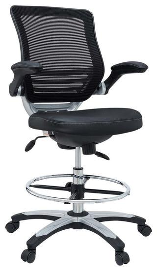 Edge Drafting Chair, Black