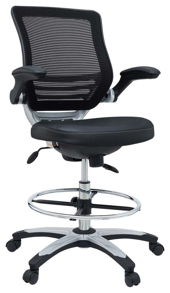 Edge Drafting Chair, Black