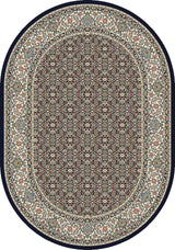 Ancient Garden Rug, 6'7"X9'6" Oval