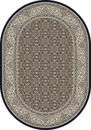 Ancient Garden Rug, 6'7"X9'6" Oval
