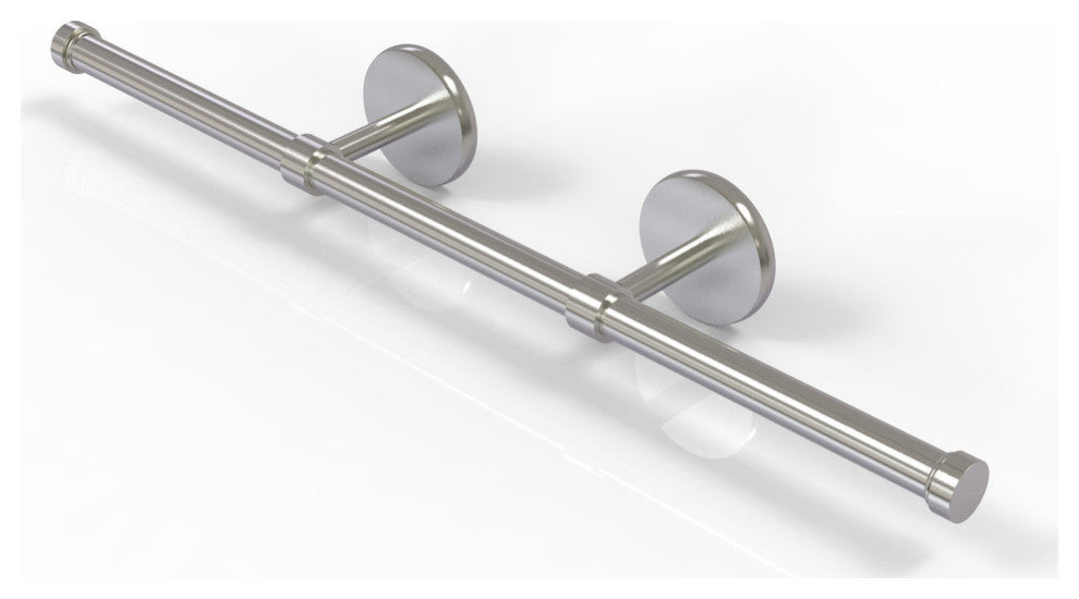 Prestige Skyline Wall Mounted Horizontal Guest Towel Holder, Satin Nickel