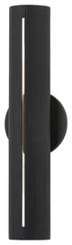 Brandon 1 Light A Wall Scone, Textured Black And So' Black Combo Frame