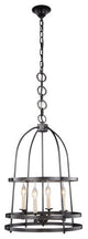 Elegant Lighting Baltic Collection Pendant, Bronze