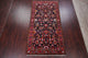 Consigned, Persian Nanaj Wool Hand-Knotted Oriental Area Rug, Blue, 10'3"X5'1"