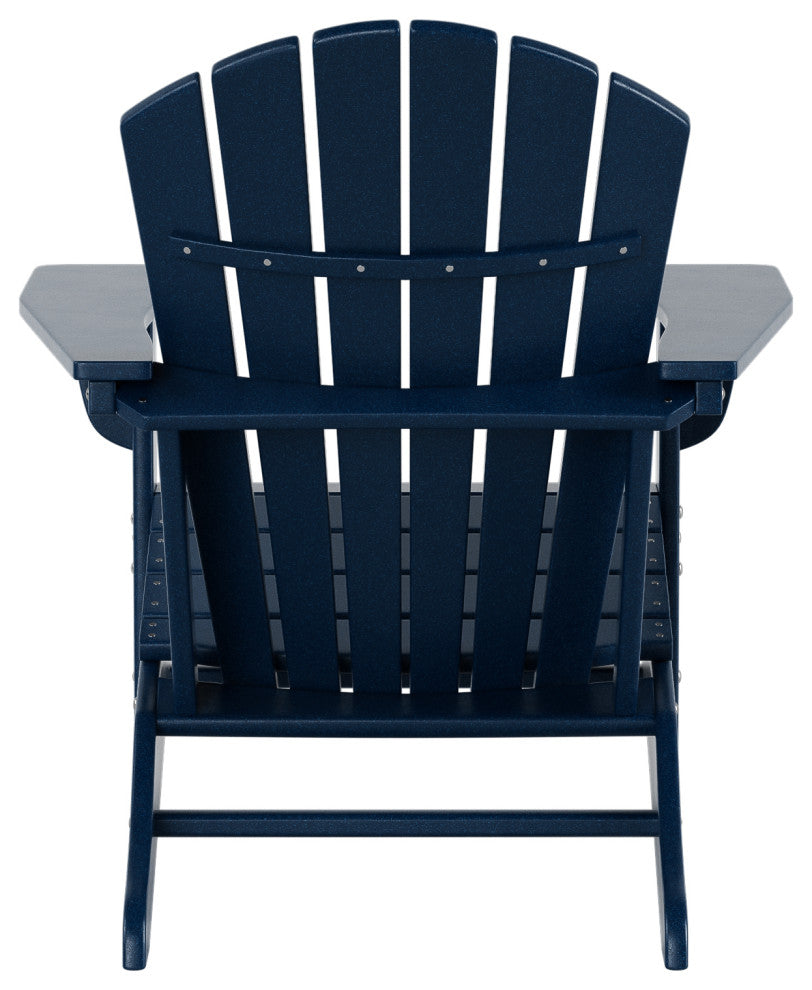 WestinTrends Outdoor Patio Adirondack Chair, Fire Pit Chairs, Navy Blue