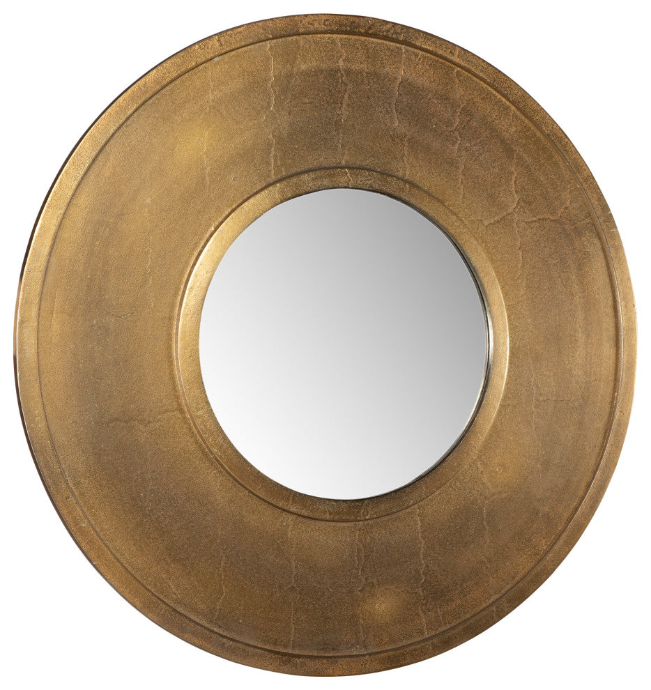 Uttermost - 07088 - Mirror - Axel - Antique Brass