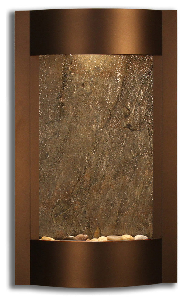 Serene Waters by Adagio Water Features, Green Featherstone, Antique Bronze