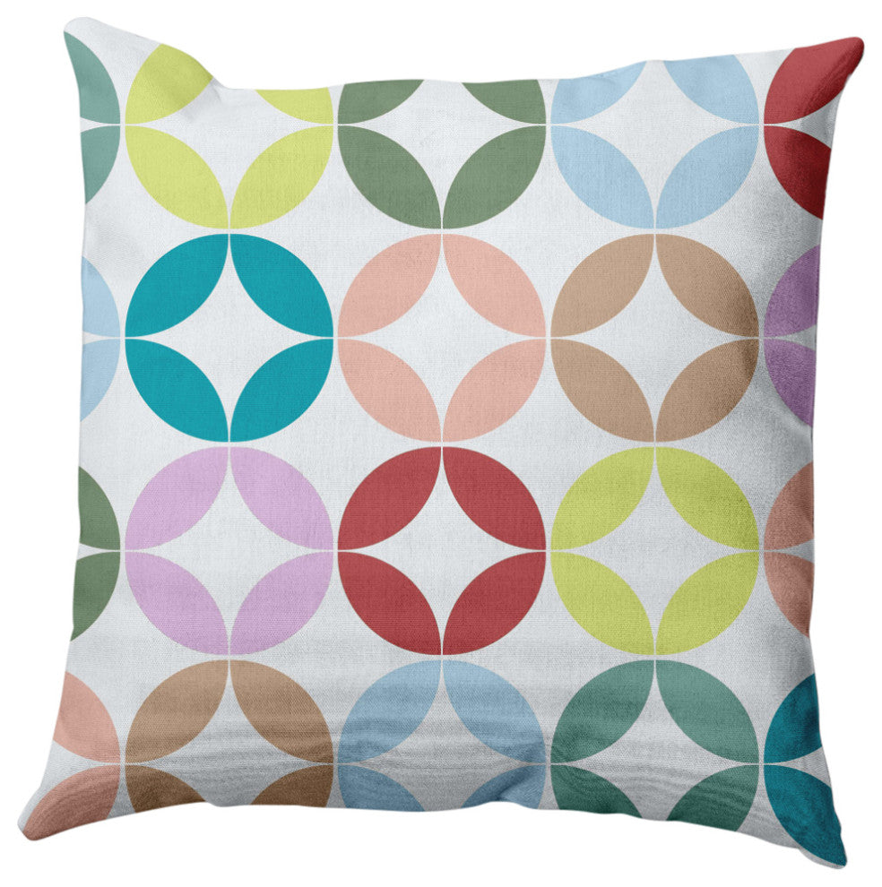 Eye Opener Decorative Throw Pillow, Ligonberry Red, 26"x26"