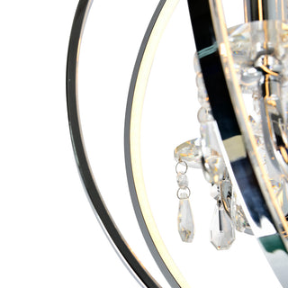 Abia 4 Light Up Chandelier With Chrome Finish