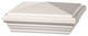 Outdoor Essentials Vinyl Fence Classic Post Cap, 5 Inch X 5 Inch