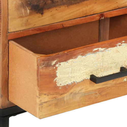 vidaXL Sideboard Buffet Cabinet with Storage for Kitchen Solid Reclaimed Wood