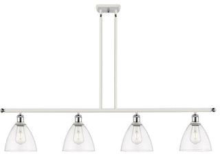 Innovations 516-4I-WPC-GBD-752 4 Light Island Light, White, Polished Chrome