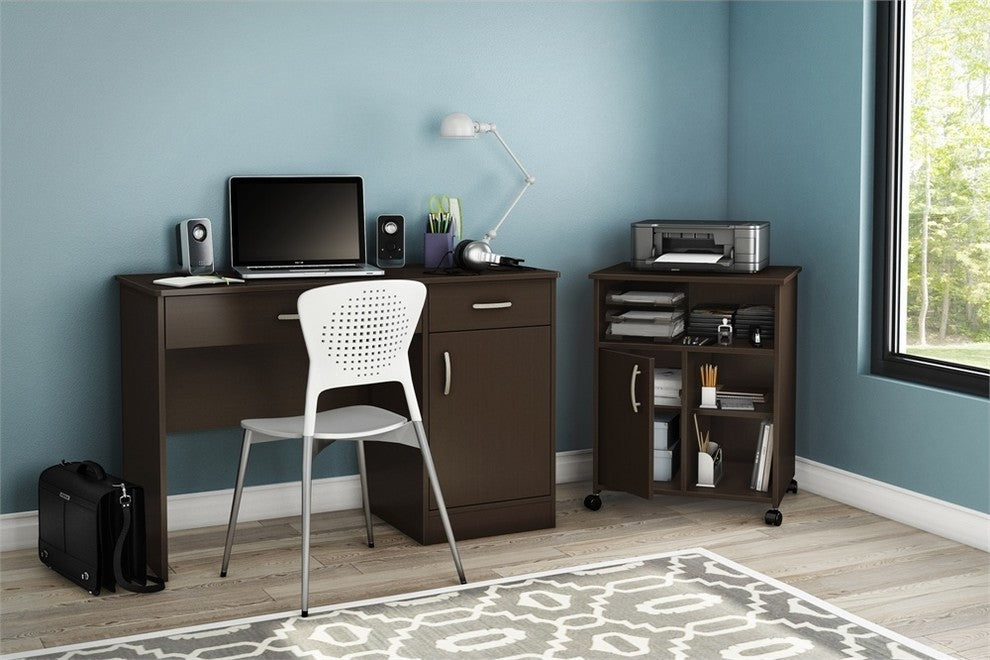 South Shore Axess Printer Stand, Chocolate