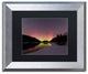 Michael Blanchette 'Electric Dance' Art, Silver Frame, Black Mat, 14x11