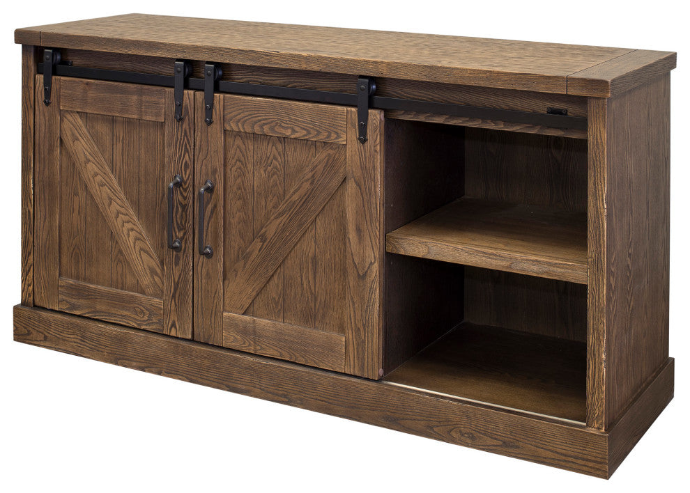 Avondale 60" TV Console Barn Door